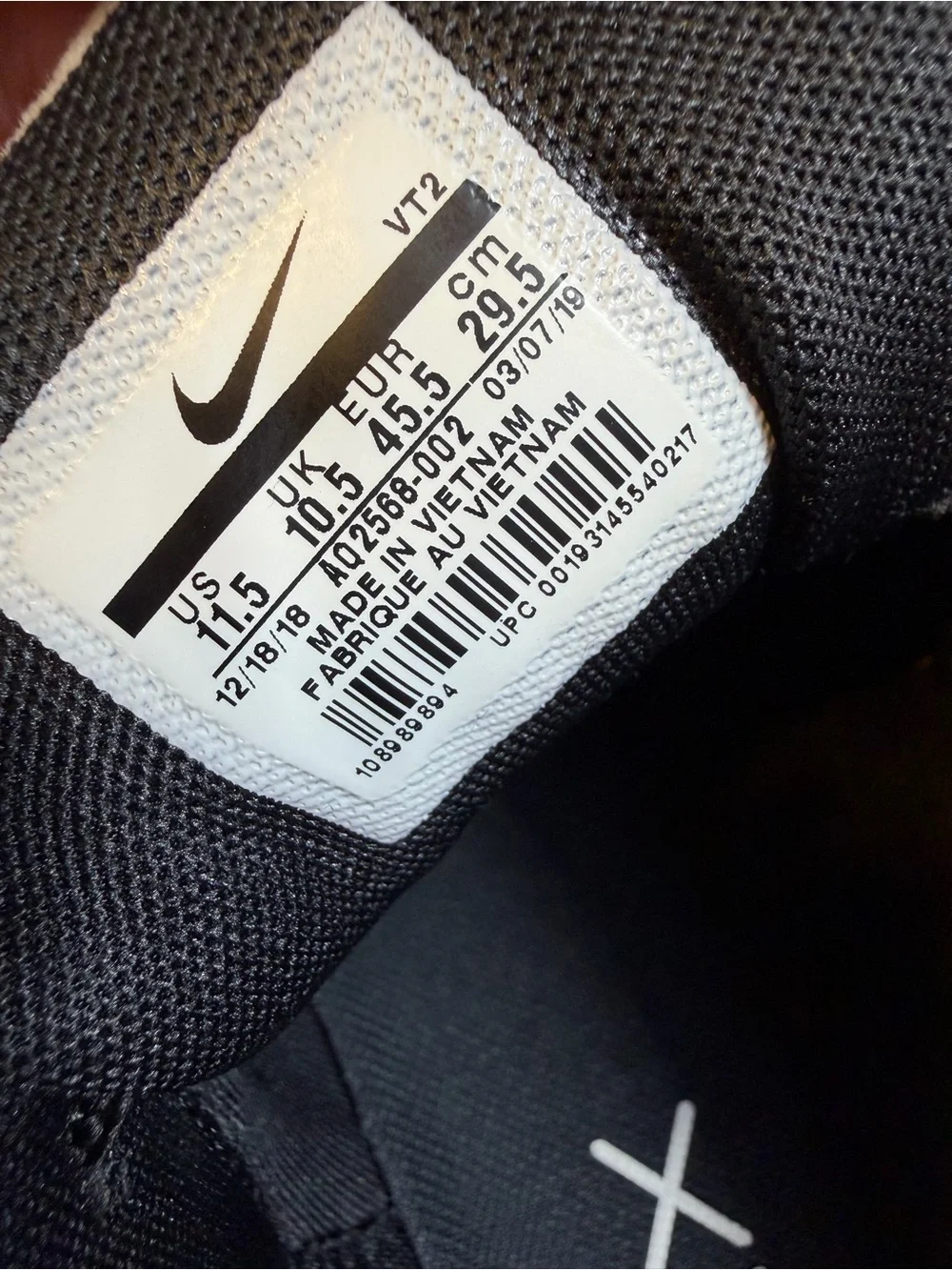 Nike Air Max 200 Vast Grey Black White Men's Shoes AQ2568-002 Size 11.5